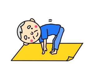 腰痛の重症度に合わせた正しい体操