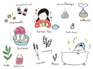 癒しのアロマセラピー対処法　レシピ＆方法