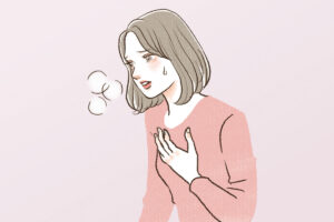 更年期の動悸・息切れ　 症状と対策